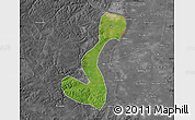 Satellite Map of Heihe Shi, desaturated