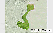 Satellite Map of Heihe Shi, lighten