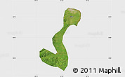 Satellite Map of Heihe Shi, single color outside