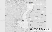 Silver Style Map of Heihe Shi