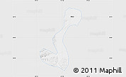 Silver Style Map of Heihe Shi, single color outside