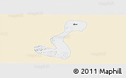 Classic Style Panoramic Map of Heihe Shi, single color outside