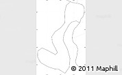 Blank Simple Map of Heihe Shi, no labels