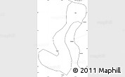 Blank Simple Map of Heihe Shi