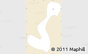 Classic Style Simple Map of Heihe Shi, single color outside