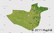 Satellite Map of Hua Nan, cropped outside