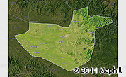 Satellite Map of Hua Nan, darken