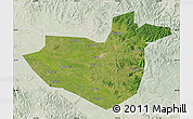 Satellite Map of Hua Nan, lighten