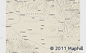 Shaded Relief Map of Hua Nan
