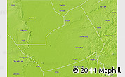 Physical 3D Map of Hulan