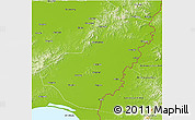 Physical 3D Map of Hulin