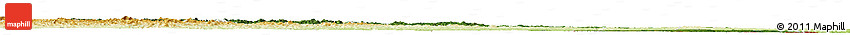 Satellite Horizon Map of Huma, physical outside