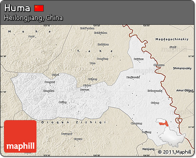 Classic Style Map of Huma