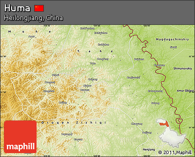 Physical Map of Huma