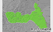 Political Map of Huma, desaturated