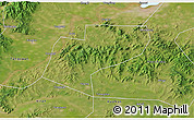 Satellite 3D Map of Jiamusi Shi