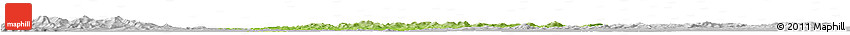 Physical Horizon Map of Jiamusi Shi, lighten, desaturated