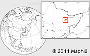 Blank Location Map of Jiamusi Shi