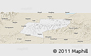 Classic Style Panoramic Map of Jiamusi Shi