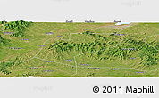 Satellite Panoramic Map of Jiamusi Shi