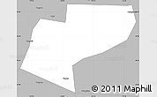 Gray Simple Map of Jiamusi Shi