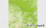 Physical 3D Map of Jiayin
