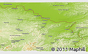 Physical Panoramic Map of Jiayin