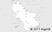 Silver Style Simple Map of Jiayin