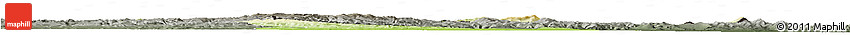 Physical Horizon Map of Jidong, darken, semi-desaturated