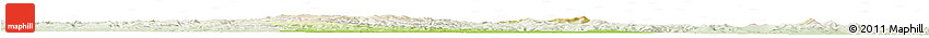 Physical Horizon Map of Jidong, lighten