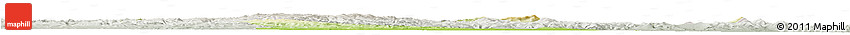 Physical Horizon Map of Jidong, lighten, semi-desaturated