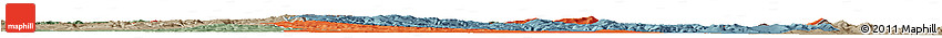 Political Horizon Map of Jidong, semi-desaturated
