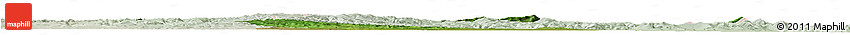 Satellite Horizon Map of Jidong, lighten