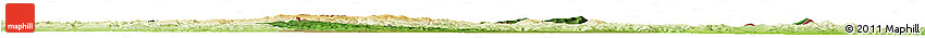 Satellite Horizon Map of Jidong, physical outside
