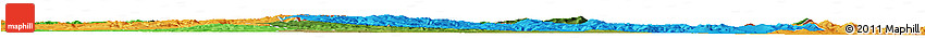 Satellite Horizon Map of Jidong, political outside