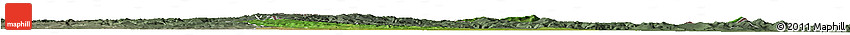Satellite Horizon Map of Jidong, semi-desaturated