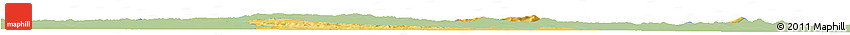 Savanna Style Horizon Map of Jidong, single color outside
