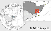 Blank Location Map of Jidong, highlighted country, highlighted parent region