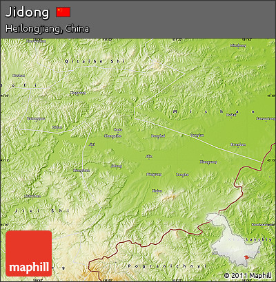 Physical Map of Jidong