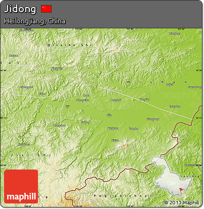 Physical Map of Jidong