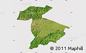 Satellite Map of Jidong, cropped outside