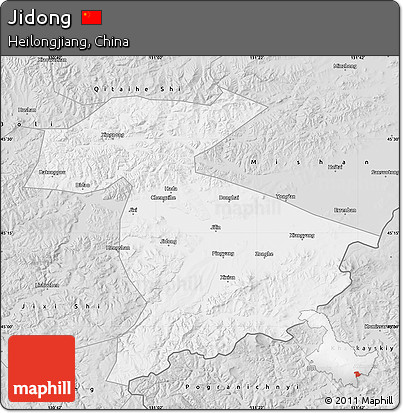 Silver Style Map of Jidong