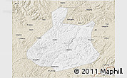 Classic Style 3D Map of Jixi Shi