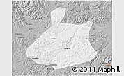 Gray 3D Map of Jixi Shi