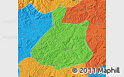Political Map of Jixi Shi