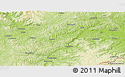 Physical Panoramic Map of Jixi Shi