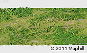 Satellite Panoramic Map of Jixi Shi