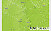 Physical 3D Map of Lanxi