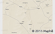 Shaded Relief 3D Map of Lanxi