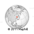 Outline Map of Lanxi